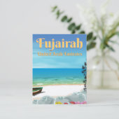 Fujairah United Arab Emirates strand poster (Staand voorkant)