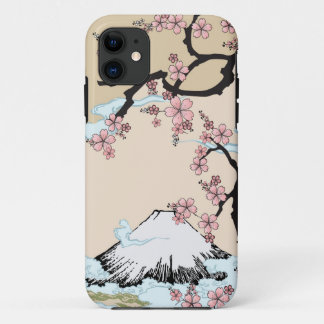 Fuji en Sakura - Japanse Design Iphone case