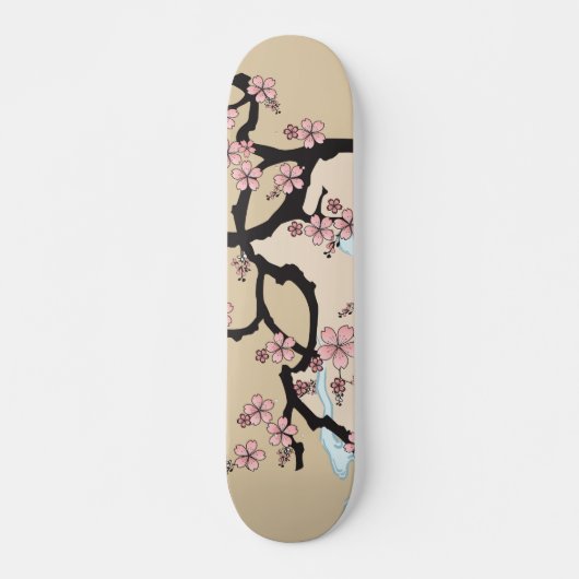 Fuji en Sakura: skateboard (sakura versie) (Voorkant)