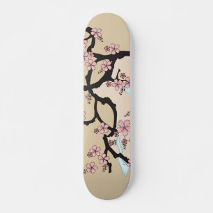 Fuji en Sakura: skateboard (versie sakura) Skateboard