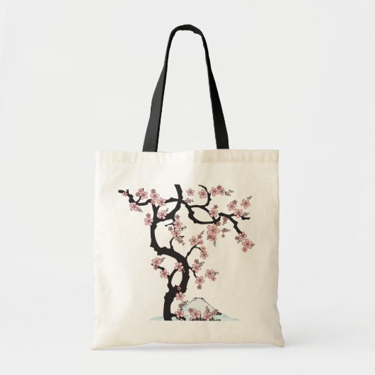 Fuji en Sakura Tote Bag (Voorkant)