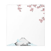 Fuji et Sakura : Bloc-notes de 5,5 po x 6 po - 40  (Devant)