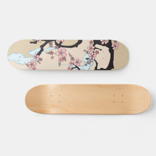 Fuji et Sakura : skateboard (version sakura) (Horz)