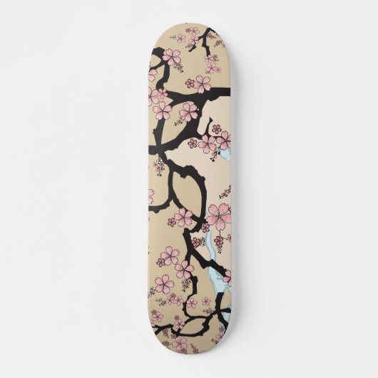 Fuji et Sakura : skateboard (version sakura) (Devant)