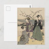 Fuji, Falcon en Eggplant (Utamaro) Briefkaart (Voorkant / Achterkant)