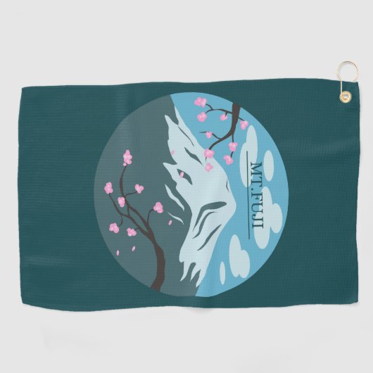 Fuji Golfhanddoek (Horizontaal)