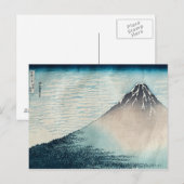 Fuji in Clear Weather' Briefkaart (Voorkant / Achterkant)