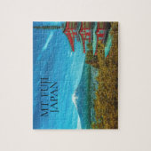 Fuji Japan Pagoda Foto Legpuzzel (Verticaal)