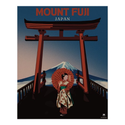 Fuji Japan Perfect Poster (Voorkant)