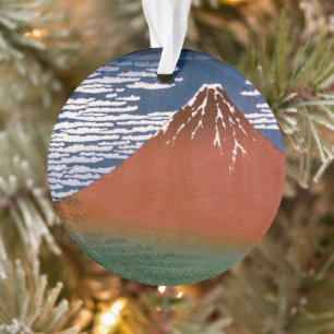 Fuji rouge, Aka Fujiyama Volcan Katsushika Hokusai