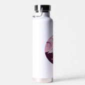 Fuji (roze) waterfles (Rechts)