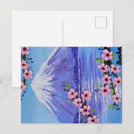 Fuji-san Schildering op Maat Briefkaart