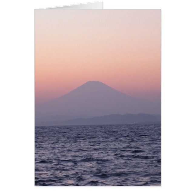 Fuji-san-sunset-blank (Voorkant)