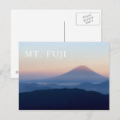 Fuji Sunrise Japan Briefkaart (Voorkant / Achterkant)
