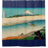 Fuji uitzicht #1 douchegordijn (Voorkant)