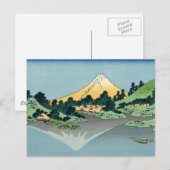 Fuji uitzicht 25 briefkaart (Voorkant / Achterkant)