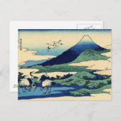 Fuji uitzicht 31 briefkaart (Voorkant / Achterkant)