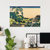 Fuji van Mishima Pass Poster (Thuiskantoor)