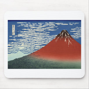 Fuji Volcano Japan schilderen Muismat