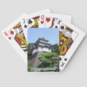 Fujimi-yagura, Imperial Palace, Tokyo, Japan Pokerkaarten