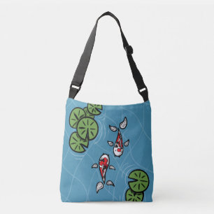 Fuku en Heiwa de Koi All-Over-Print Bag Crossbody Tas