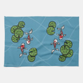 Fuku en Heiwa de Koi Handdoek (Horizontaal)