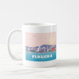Fukuoka Japan Pastel Travel Koffiemok