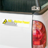 Fukushima Lesson Bumpersticker (Op Truck)