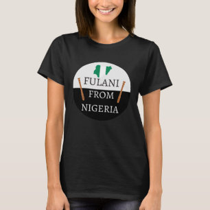 Fulani uit Nigeria - Cultuur, Islamitisch, Fulbe F T-shirt