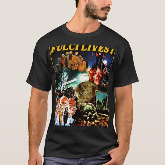Fulci Lives vintage T-shirt (Voorkant)