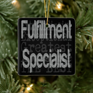 Fulfillation Specialist Extraordinaire Keramisch Ornament