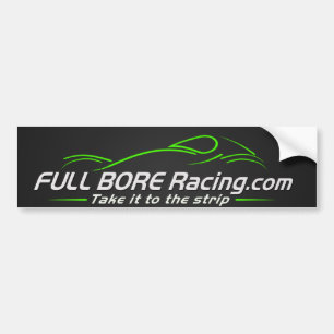 Full Bore Racing Bumpersticker