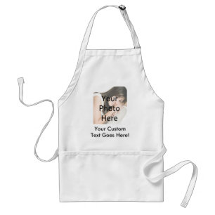 Full-Color 1 Photo Message Kitchen Apron Standaard Schort