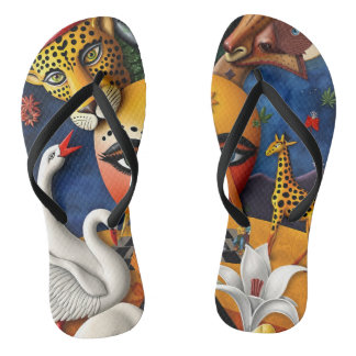 full color 3D Teenslippers