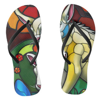 full color 3D Teenslippers