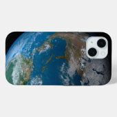 Full Earth met Noord- en Zuid-Amerika. Case-Mate iPhone Case (Achterkant (horizontaal))