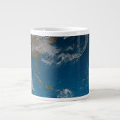 Full Earth met Noord- en Zuid-Amerika. Extra Grote Beker (Voorkant)