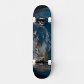 Full Earth met Noord- en Zuid-Amerika. Skateboard (Voorkant)