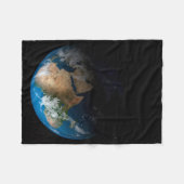 Full Earth toont gesimuleerde wolken boven Afrika. Fleece Deken (Voorkant (Horizontaal))