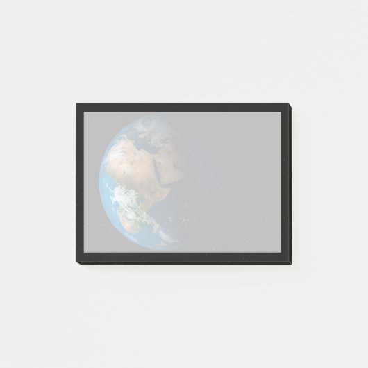 Full Earth toont gesimuleerde wolken boven Afrika. Post-it® Notes (Voorkant)