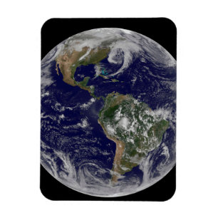 Full Earth toont lagedruksystemen. Magneet