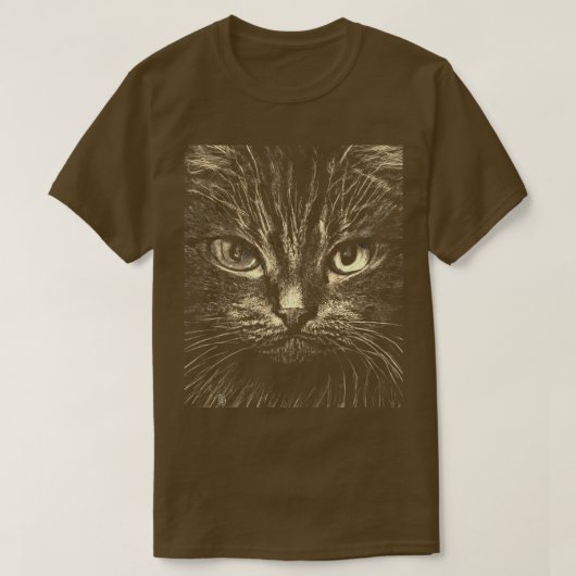 Full-Frontal Cat T-shirt (Design voorkant)