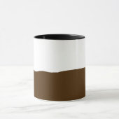 "Full It" Mug - foncé rôti Look - Ajouter votre te (Centre)