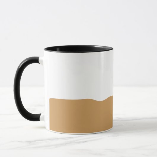 "Full It" Mug lumière rôtie Look - Ajouter votre t (Gauche)