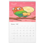 Full Moon Animals 2026 Funny Wall Calendar Kalender (Feb 2027)