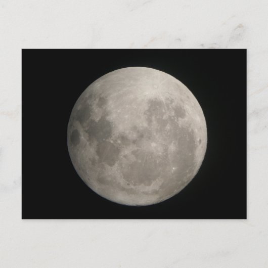 Full moon briefkaart (Voorkant)