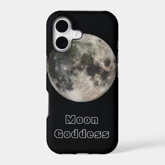 Full Moon Custom Text iPhone 5 Hoesje