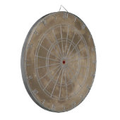 Full Moon Dartboard Moon Darts Astronomy Decor Dartbord (Voorkant Links)