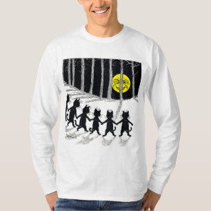 Full moon en Katten, Louis Wain T-shirt
