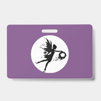 Full Moon Fairies plastic badge - horizontaal